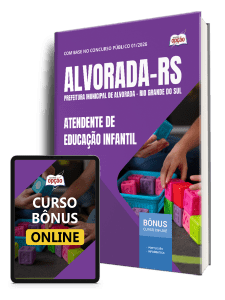 Apostila Prefeitura de Alvorada-RS 2026 - Atendente de Educação Infantil