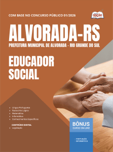 Apostila Prefeitura de Alvorada-RS 2026 - Educador Social