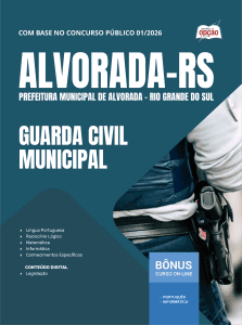 Apostila Prefeitura de Alvorada-RS 2026 - Guarda Civil Municipal