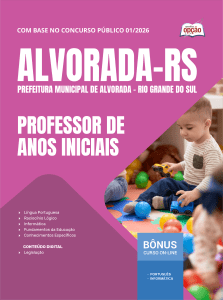 Apostila Prefeitura de Alvorada-RS 2026 - Professor de Anos Iniciais