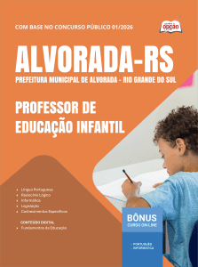 Apostila Prefeitura de Alvorada-RS 2026 - Professor de Educação Infantil
