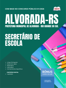 Apostila Prefeitura de Alvorada-RS 2026 - Secretário de Escola
