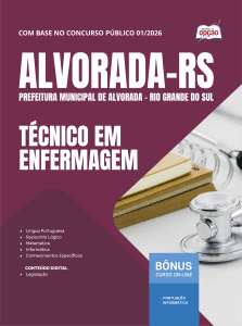 Apostila Prefeitura de Alvorada-RS 2026 - Técnico em Enfermagem
