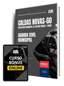 Apostila Prefeitura de Caldas Novas-GO 2026 - Guarda Civil Municipal