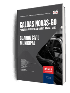 Apostila Prefeitura de Caldas Novas-GO 2026 - Guarda Civil Municipal