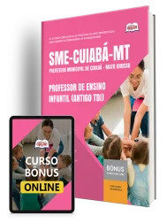 Capa Apostila SME-Cuiabá-MT 2026 - Professor de Ensino Infantil (Antigo TDI)