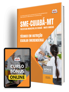 Apostila SME-Cuiabá-MT 2026 - Técnico em Nutrição Escolar (Merendeira)