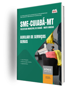Apostila SME-Cuiabá-MT 2026 - Técnico em Manutenção e Infraestrutura - Auxiliar de Serviços Gerais