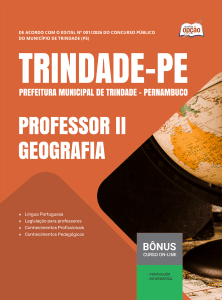 Apostila Prefeitura de Trindade-PE 2026 - Professor II - Geografia
