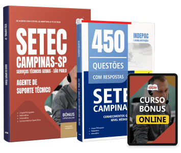 Combo SETEC Campinas-SP 2026 - Agente de Suporte Técnico