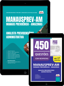 Combo MANAUSPREV 2026 - Analista Previdenciário - Administrativa