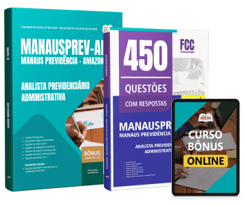 Combo MANAUSPREV 2026 - Analista Previdenciário - Administrativa