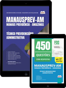 Combo MANAUSPREV 2026 - Técnico Previdenciário - Administrativa