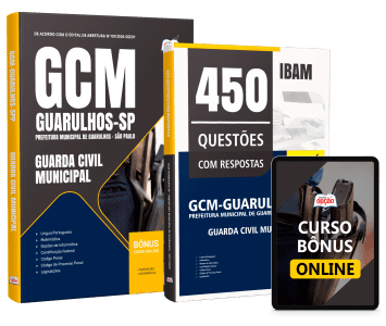Combo Prefeitura de Guarulhos-SP 2026 - Guarda Civil Municipal