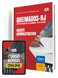 Capa Apostila Prefeitura de Queimados-RJ 2026 - Agente Administrativo