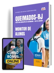 Capa Apostila Prefeitura de Queimados-RJ 2026 - Monitor de Alunos
