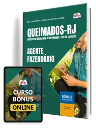 Capa Apostila Prefeitura de Queimados-RJ 2026 - Agente Fazendário