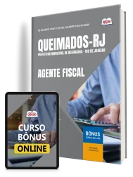 Capa Apostila Prefeitura de Queimados-RJ 2026 - Agente Fiscal