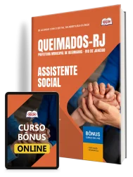Capa Apostila Prefeitura de Queimados-RJ 2026 - Assistente Social