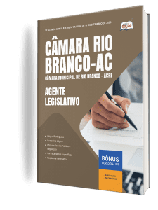 Apostila Câmara de Rio Branco-AC 2026 - Agente Legislativo