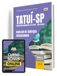 Apostila Prefeitura de Tatuí-SP 2026 - Auxiliar de Serviços Educacionais