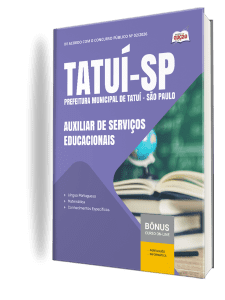 Apostila Prefeitura de Tatuí-SP 2026 - Auxiliar de Serviços Educacionais