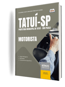 Apostila Prefeitura de Tatuí-SP 2026 - Motorista