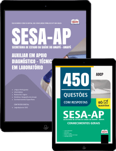 Combo SESA-AP 2026 - Auxiliar em Apoio Diagnóstico - Técnico em Laboratório