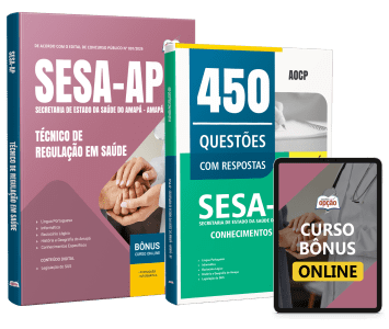 Combo SESA-AP 2026 - Técnico de Regulação em Saúde