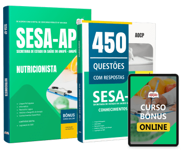 Combo SESA-AP 2026 - Nutricionista