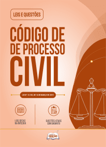 Apostila Leis e Questões Código de Processo Civil