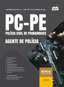 Apostila PC-PE 2026 - Agente de Polícia