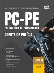 Apostila PC-PE 2026 em PDF - Agente de Polícia