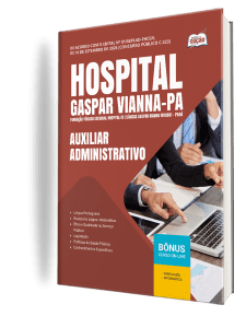 Apostila Hospital Gaspar Vianna-PA 2026 - Auxiliar Administrativo
