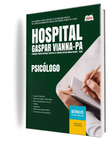 Apostila Hospital Gaspar Vianna-PA 2026 - Psicólogo