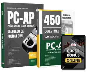 Capa Combo PC-AP 2026 - Delegado de Polícia Civil