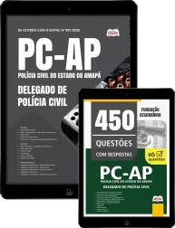 Capa Combo PC-AP 2026 - Delegado de Polícia Civil