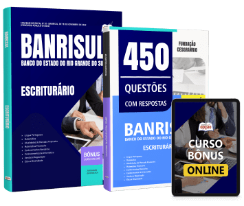 Combo BANRISUL 2026 - Escriturário