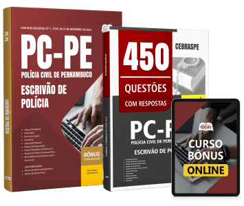 Combo PC-PE 2026 - Escrivão de Polícia
