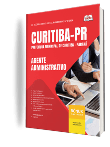 Apostila Prefeitura de Curitiba-PR 2026 - Agente Administrativo