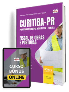 Apostila Prefeitura de Curitiba-PR 2026 - Fiscal de Obras e Posturas