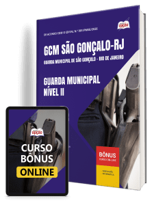 Apostila Prefeitura de São Gonçalo-RJ 2026 - Guarda Municipal Nível II