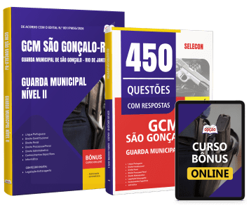 Combo Prefeitura de São Gonçalo-RJ 2026 - Guarda Municipal Nível II