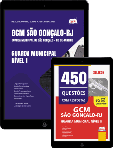 Combo Prefeitura de São Gonçalo-RJ 2026 - Guarda Municipal Nível II