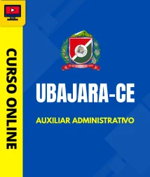 Capa Curso Prefeitura de Ubajara - CE - Auxiliar Administrativo