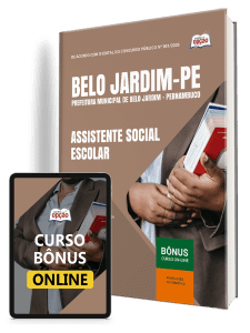 Apostila Prefeitura de Belo Jardim-PE 2026 - Assistente Social Escolar