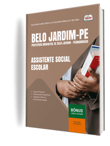 Apostila Prefeitura de Belo Jardim-PE 2026 - Assistente Social Escolar
