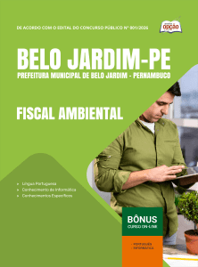 Apostila Prefeitura de Belo Jardim-PE 2026 - Fiscal Ambiental