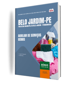 Apostila Prefeitura de Belo Jardim-PE 2026 - Auxiliar de Serviços Gerais