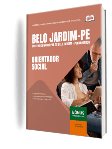 Apostila Prefeitura de Belo Jardim-PE 2026 - Orientador Social